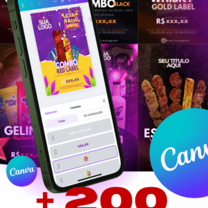 PACK CANVA P/ADEGA E TABACARIA