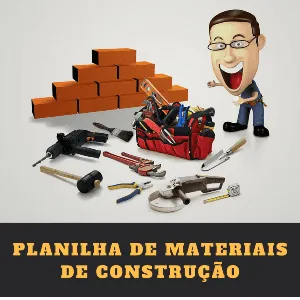 Planilha Automatizada de Materiais de Construção